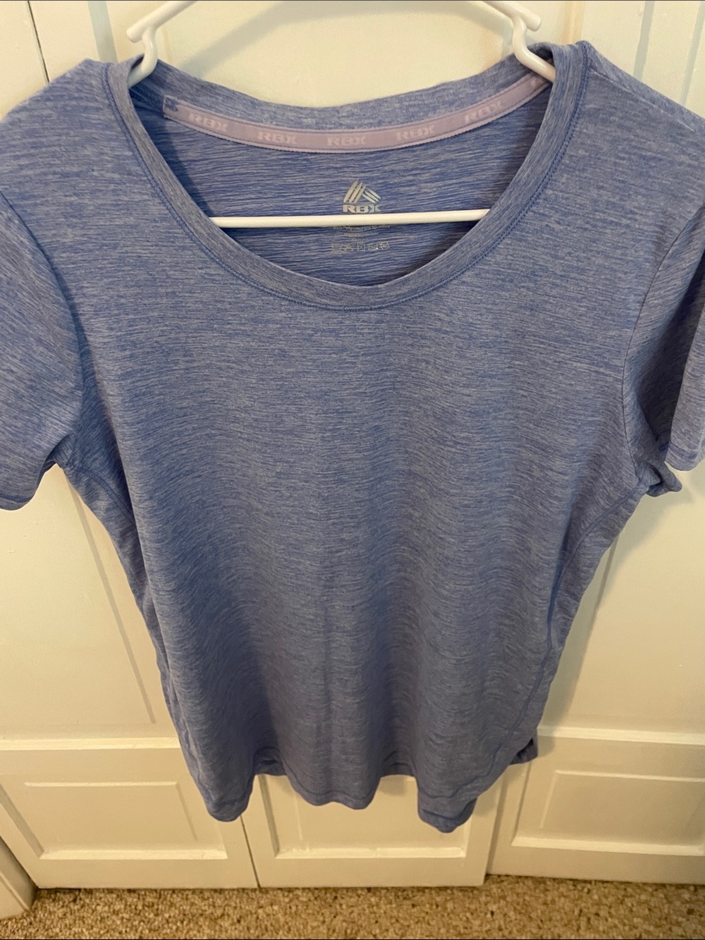 RBX Women’s Heather Blue Short Sleeve Crew Tee